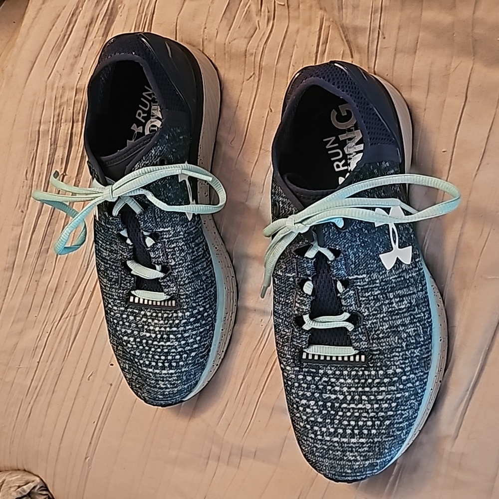 Teal Under Armour Sneakers